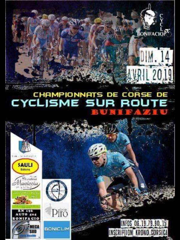 actualité Championnat de Corse sur route 2019 à BONIFACIO